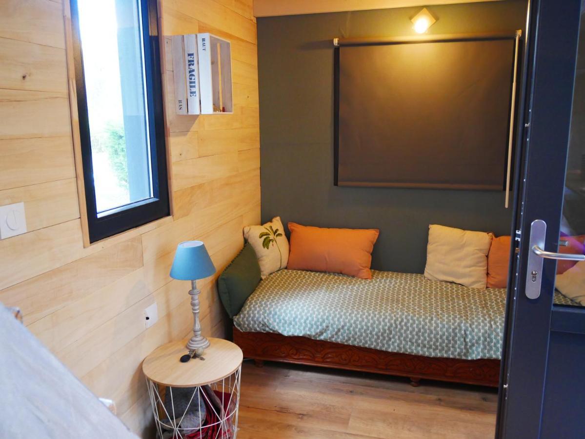 Tiny House Nouvelle Annonce Boho Ocean Hotell Naujac-sur-Mer Eksteriør bilde