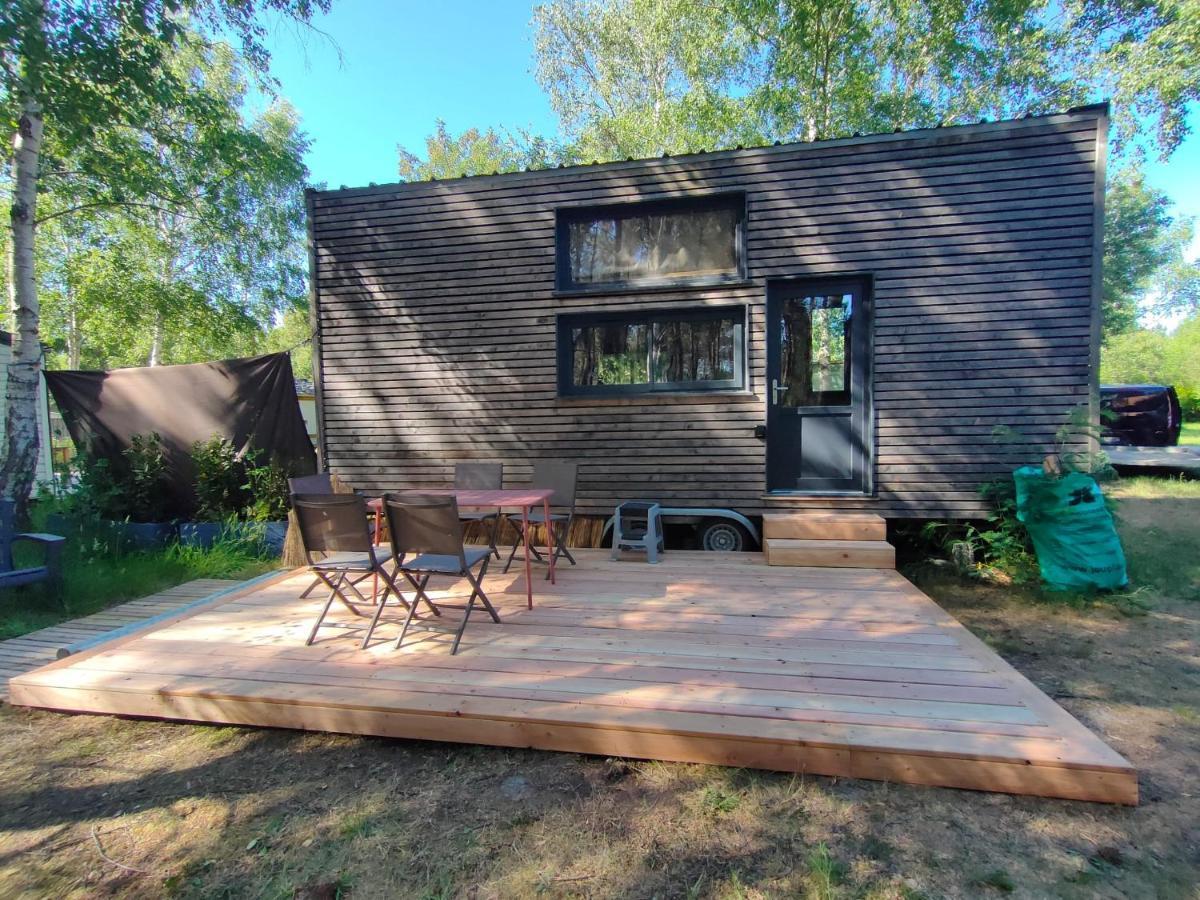 Tiny House Nouvelle Annonce Boho Ocean Hotell Naujac-sur-Mer Eksteriør bilde