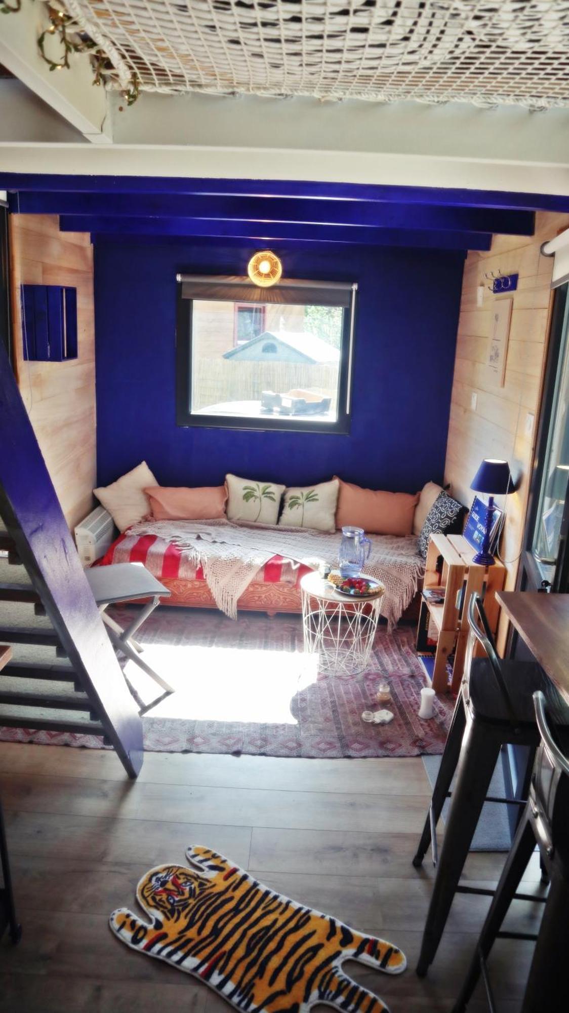 Tiny House Nouvelle Annonce Boho Ocean Hotell Naujac-sur-Mer Eksteriør bilde